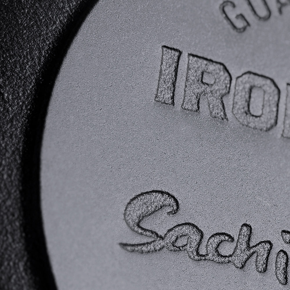 The Takumi Wok Set by Ironclad Co. Handcrafted 31cm Cast Iron Wok