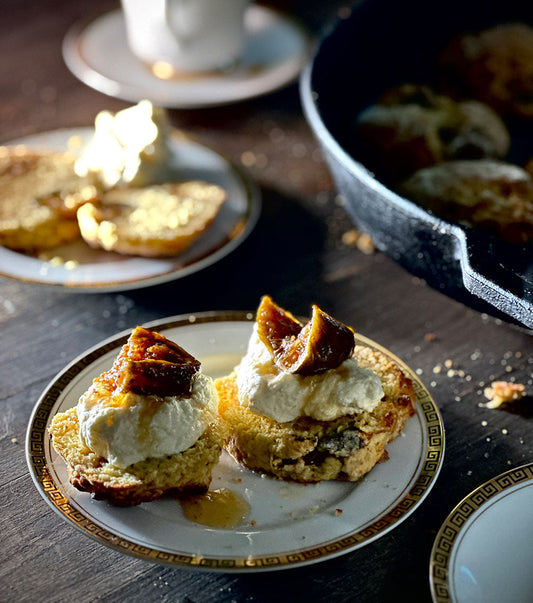 AGATHA CHRISTIES FIG & ORANGE SCONES