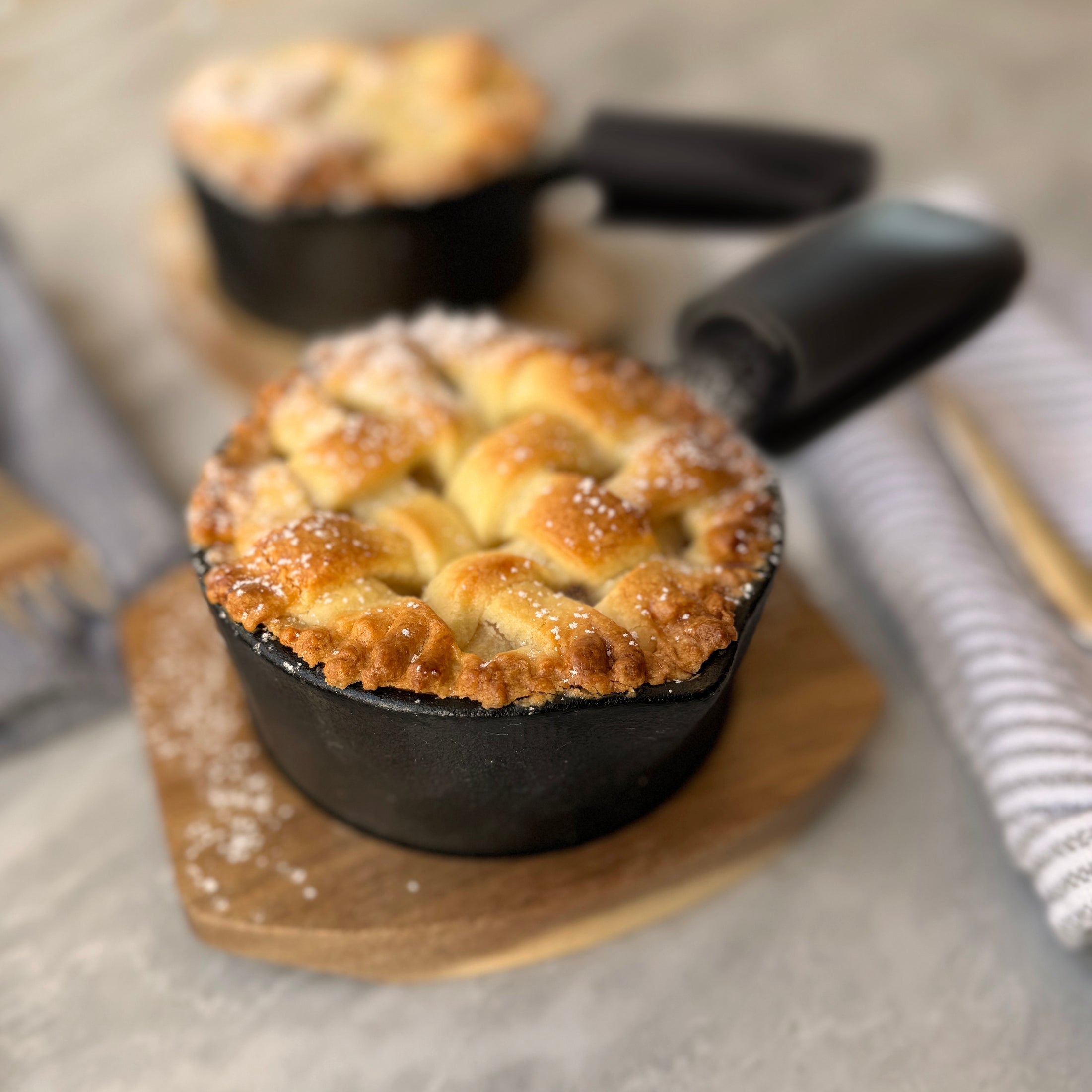 The Ironclad Jr. by Ironclad Co. Handcrafted 10cm Cast Iron Pan