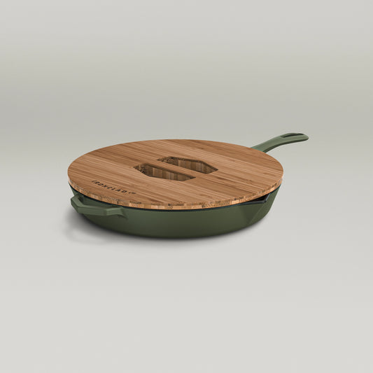 28cm Serving Lid & Enamel Legacy Pan