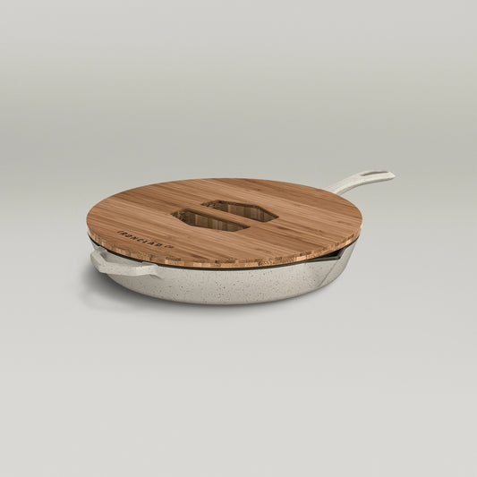 28cm Serving Lid & Enamel Legacy Pan