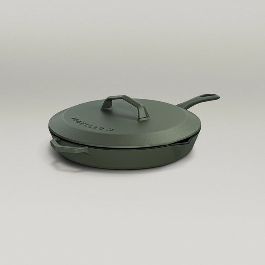 28cm Enamel Legacy Pan & Lid by Ironclad Co.
